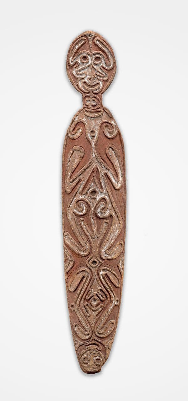Gope Board
Papuan Gulf region, Papua New Guinea (late 19th century)
19th Century
2023.118.5 Gope Board
Papuan Gulf region, Papua New Guinea (late 19th century)
19th Century
2023.118.5