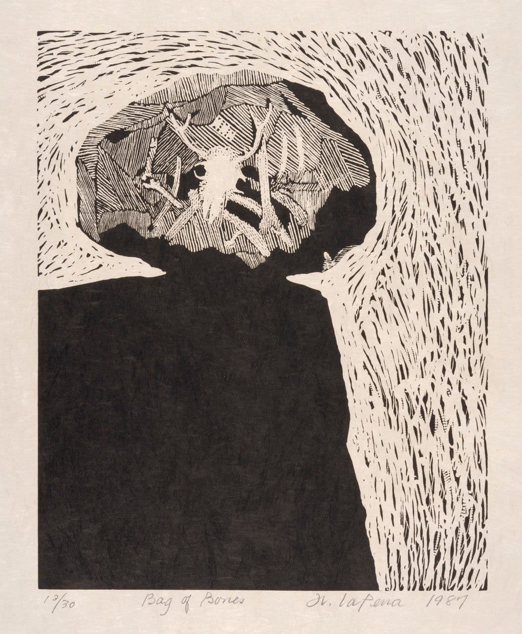 Bag of Bones
Frank LaPena
20th Century
1988.1.5 Bag of Bones
Frank LaPena
20th Century
1988.1.5