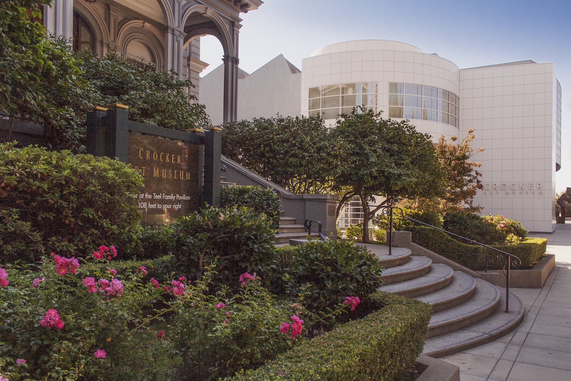 Exterior view from Historic Building