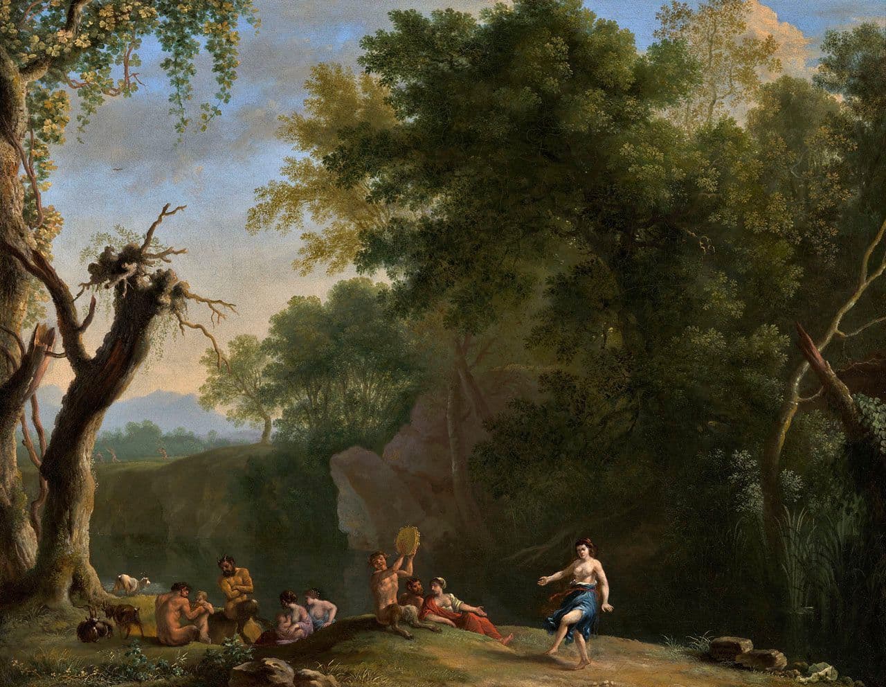 A Bacchanal in a Landscape