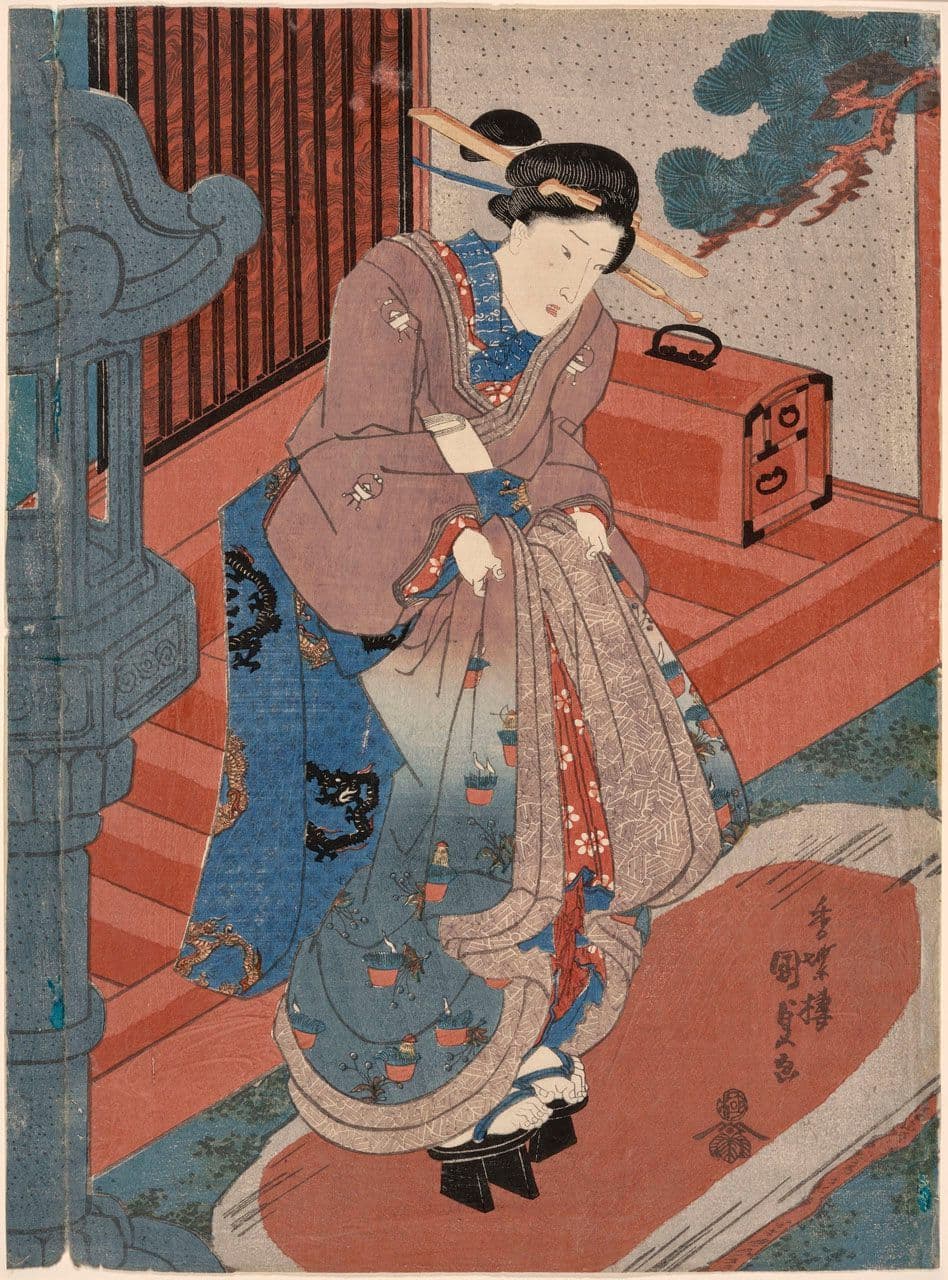 Beauty by a Lantern
Utagawa  Kunisada 
19th Century
2004.27